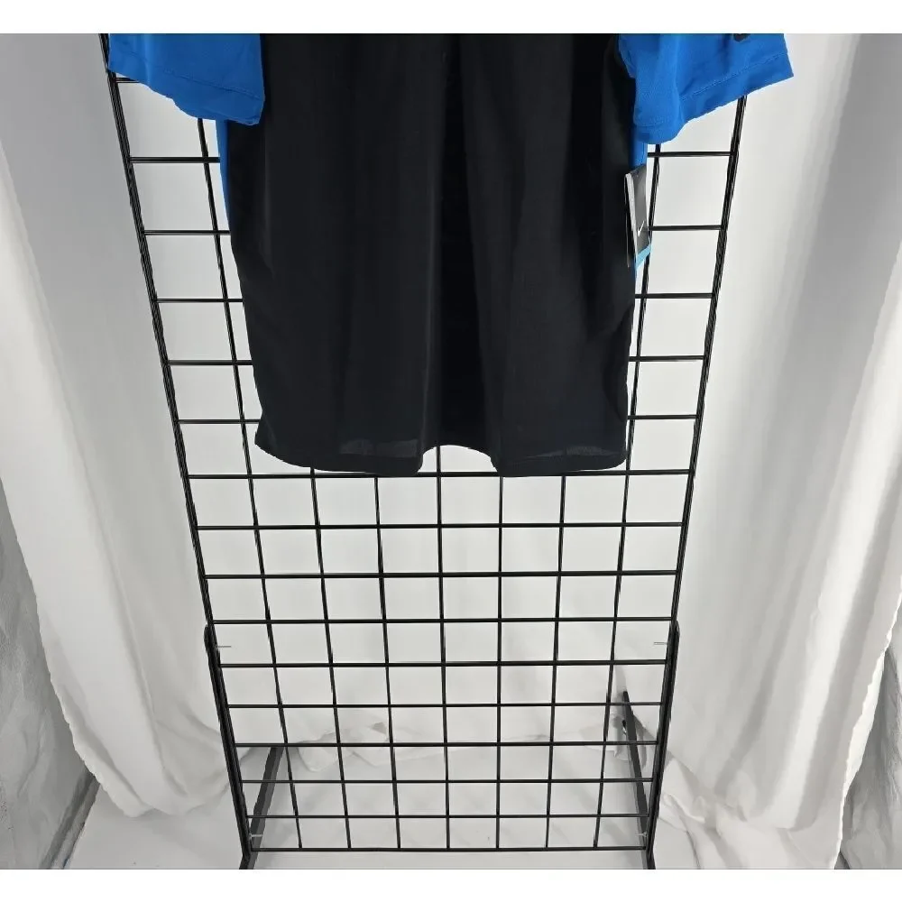 Nike Golf Men's Two-Tone Blue and Black Polo NEW Size M Dri-Fit